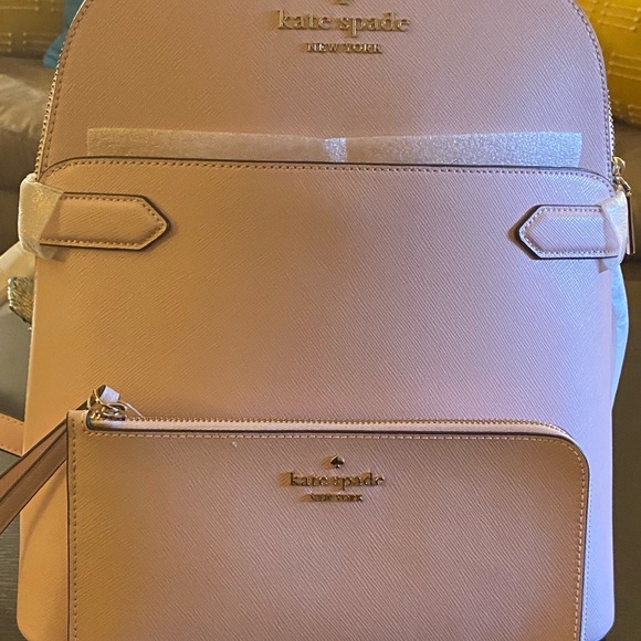 KATE SPADE BACKPACK WITH MATCHING WRISTLET - Picture 2 of 6